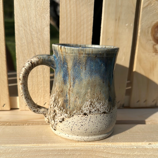 Blue waters mug